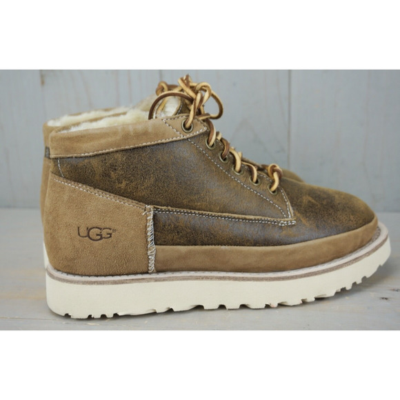 UGG CALI MOC TRAIL ANKLE CHUKKA BOOTS US 7 NIB - Picture 8 of 13